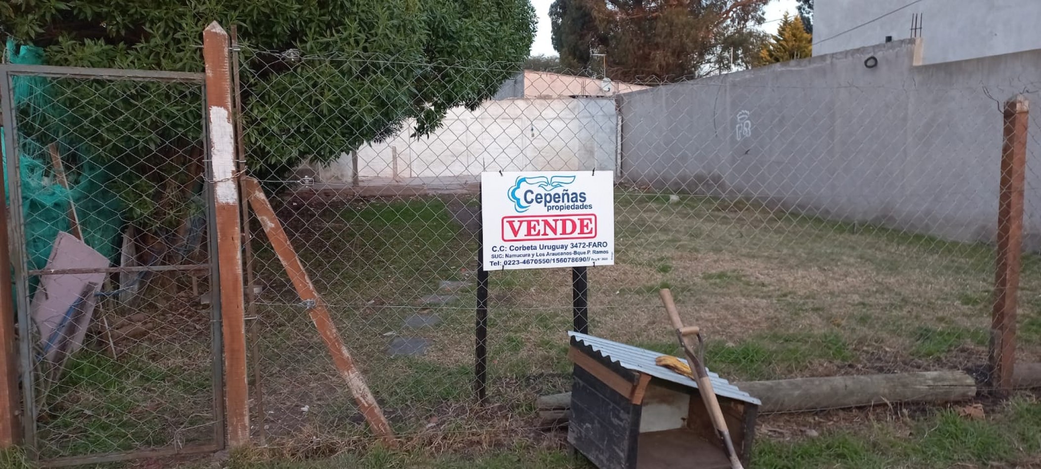 Lote de terreno en Punta Mogotes